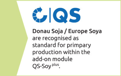 New Info to QS Sojaplus and AMA pastus+ Recognition of Donau Soja, Europe Soya and organic combo certification