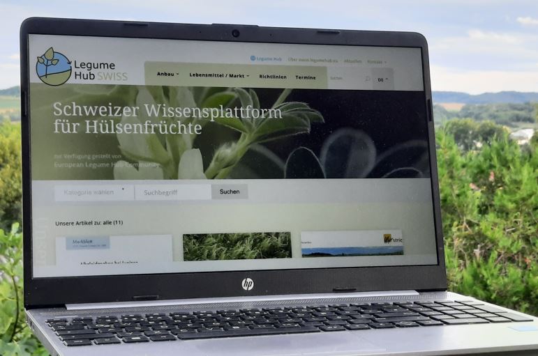 Legume Hub SWISS: Die Wissensplattform für Eiweisspflanzen in der Schweiz