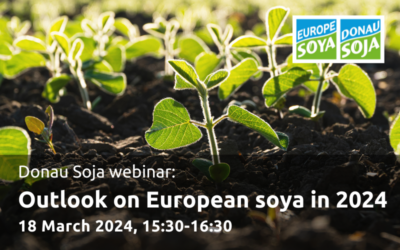 Soja- Märkte, Trends und Prognosen in Europa 2024. Einladung zum Donau Soja Webinar am 18. März