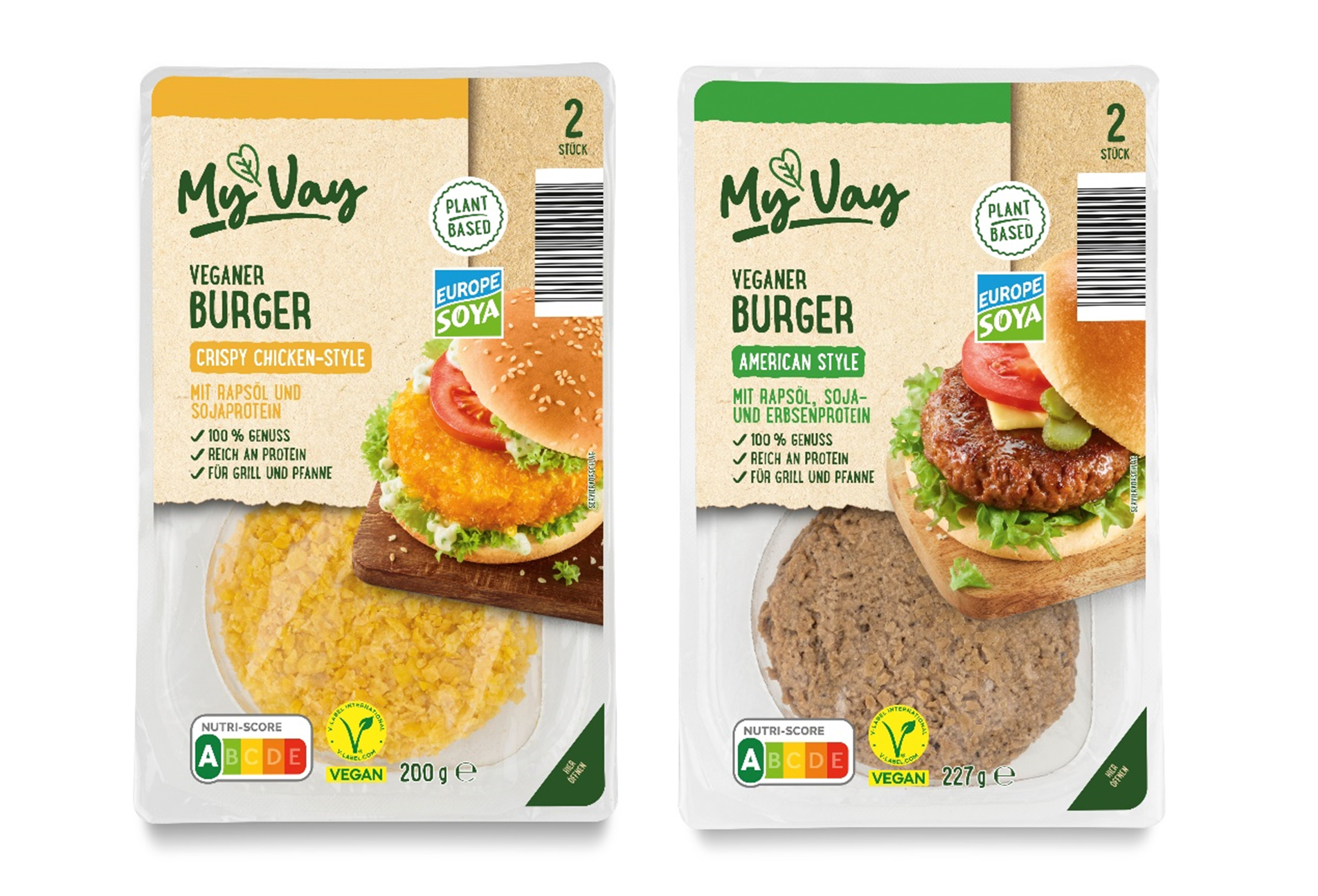 Aldi MyVay Burger, Eu