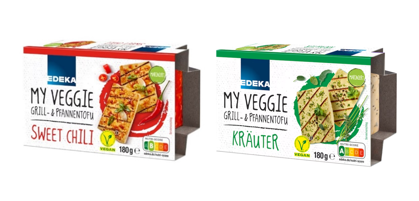 Edeka Tofu MyVeggie, Donau Soja label