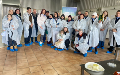 Tofu tour ”Secrets of tofu production” at Angromix 77 production facility