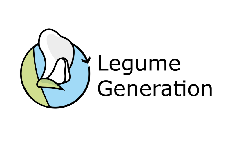 Logo of the Legume Generation Horizon Europe project, supporting next-generation legume crop breeding in Europe