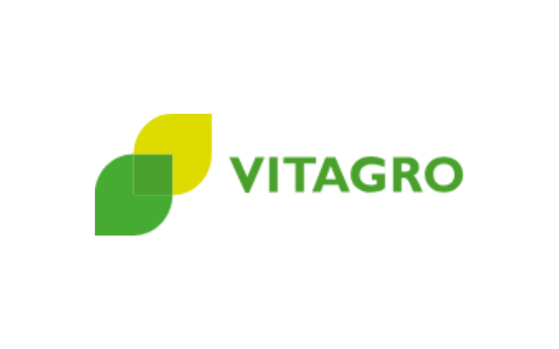 VITAGRO company logo – representing the new oil extraction plant and its commitment to modern, sustainable oilseed processing in Ukraine.