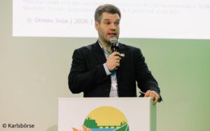 Volodymyr Pugachov as Speaker at Prague Karlsbörse 2026 presenting on European soya market developments