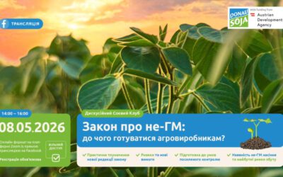 Soya Discussion Club: “The Non-GM Law: What should agricultural producers prepare for?”