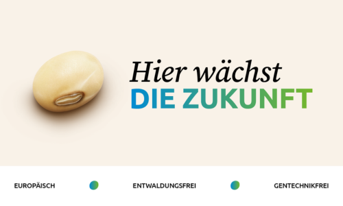 Europe Soya Kampagne Website Header Image "Hier wächst die Zukunft"