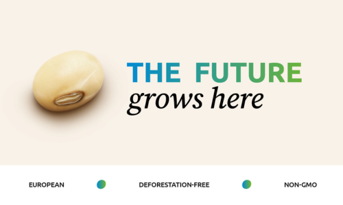 The Future grows here - Europe Soya Campaign Headline