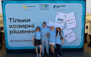 Donau Soja team members at the UCAB Agrotechnologies 2026 West Field Day in Ukraine