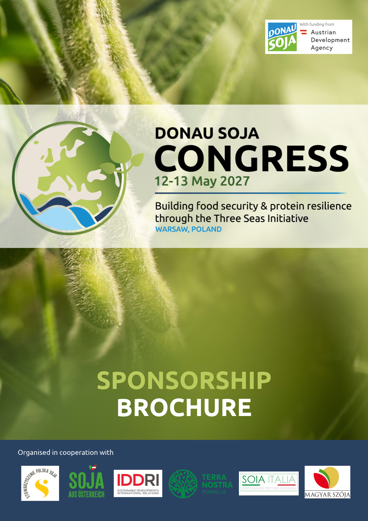 Overview Sponsorship Packages for the Donau Soja General Assembly 2026